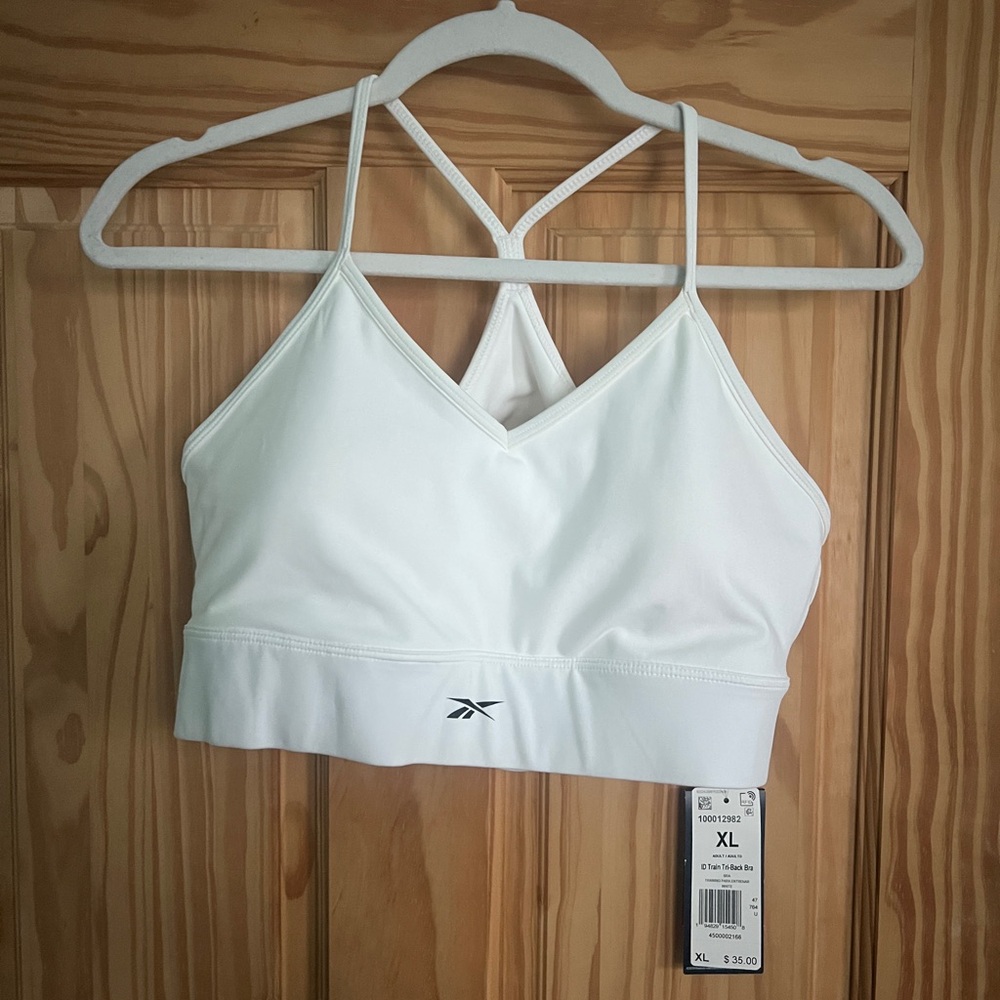 Reebok Women's Cream Sports Bra